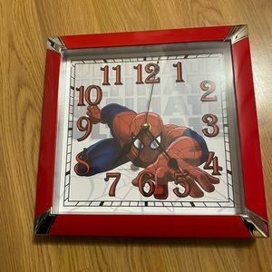 Spider men wall Clock